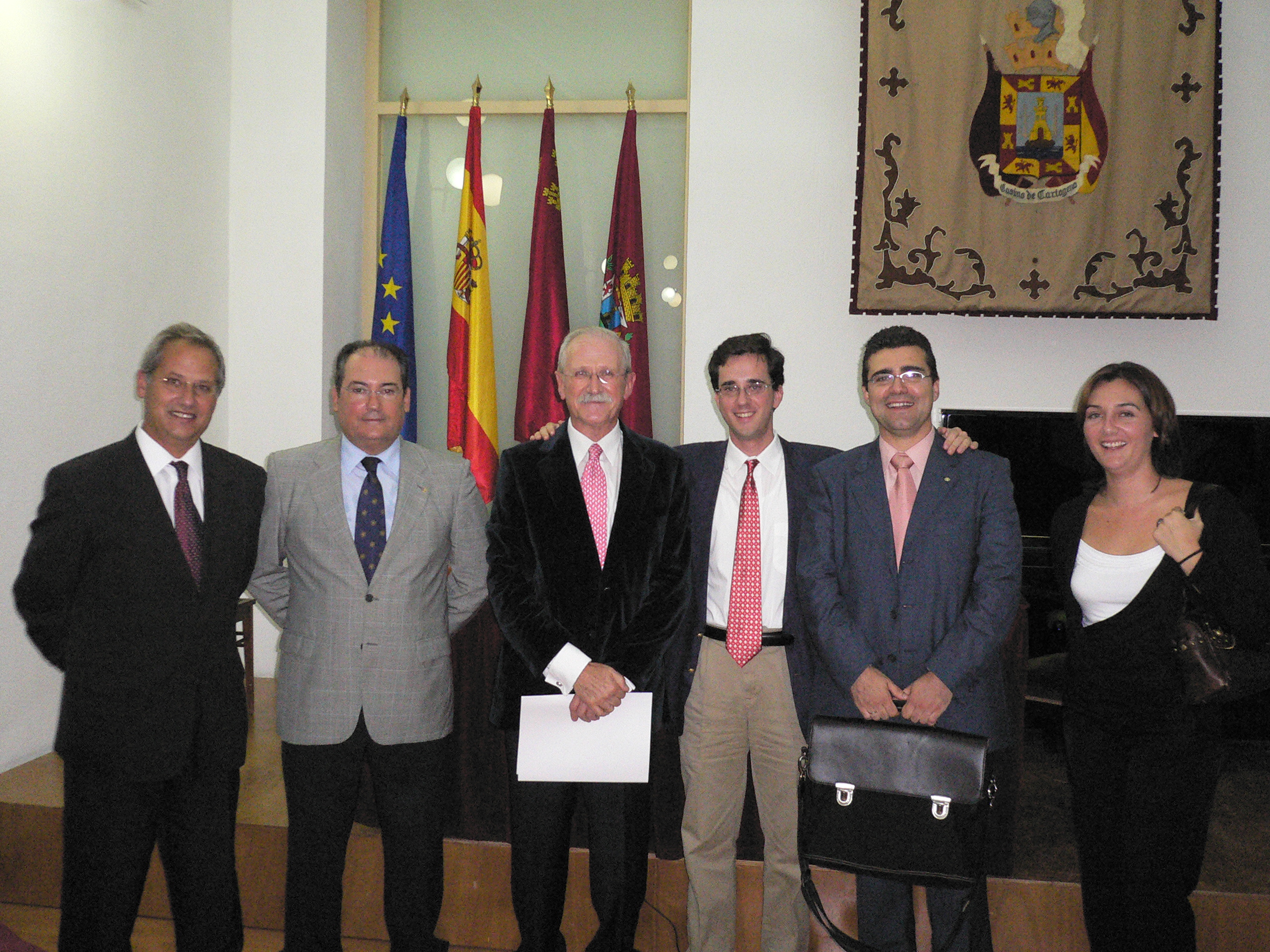 CD Rotary Club presentation Cartagena Casino